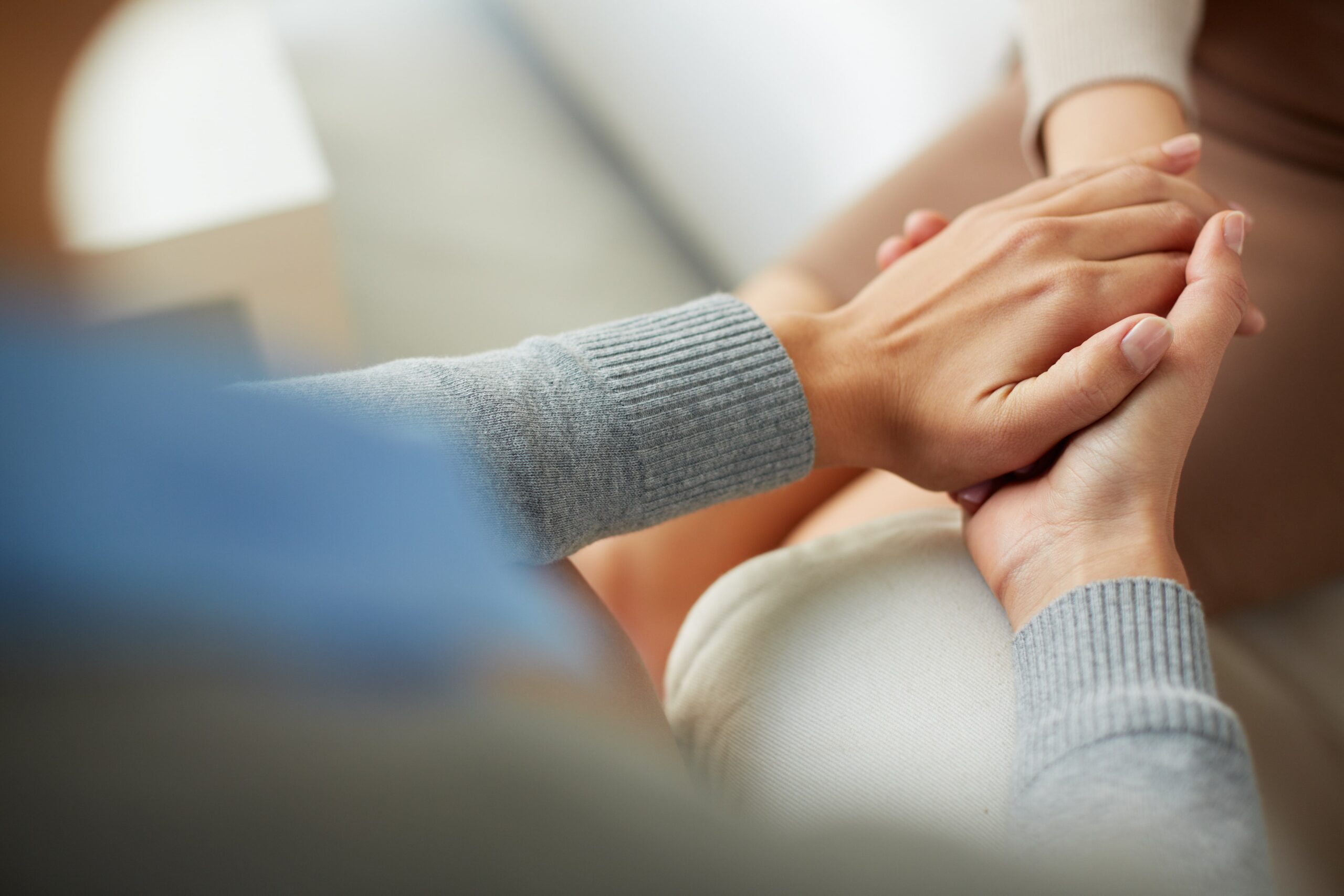 women supporting each other in recovery